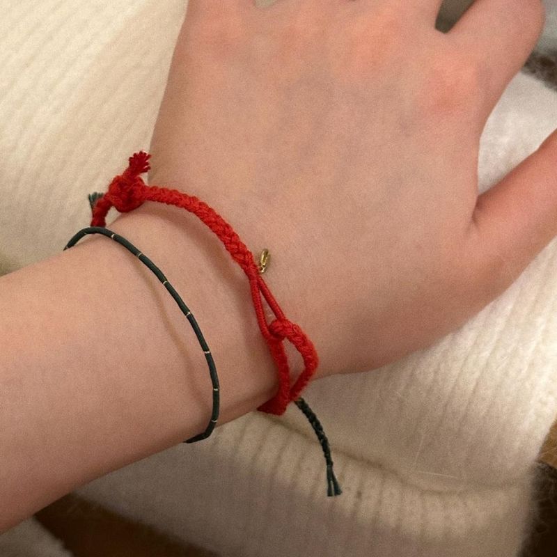 [BTS SUGA] Gold Dragon Bracelet