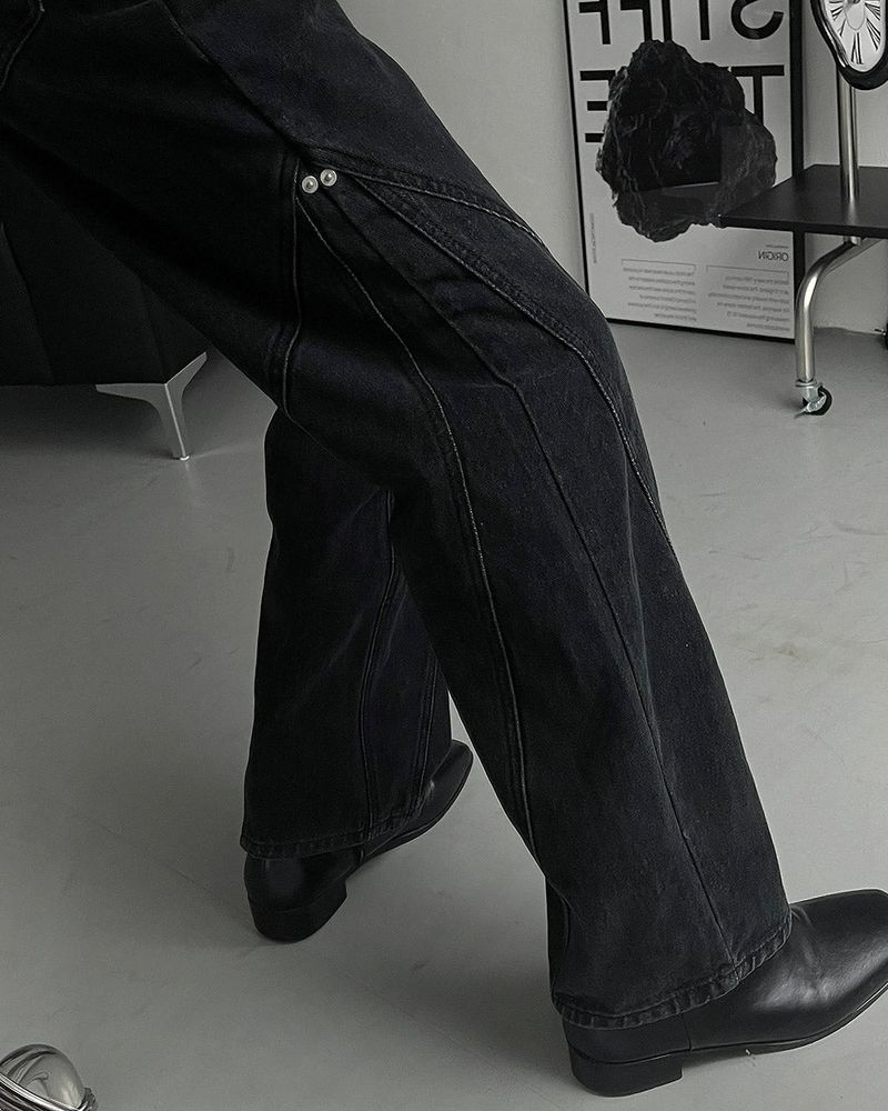 TR2471 Slit Rivet Denim (S ~ L)