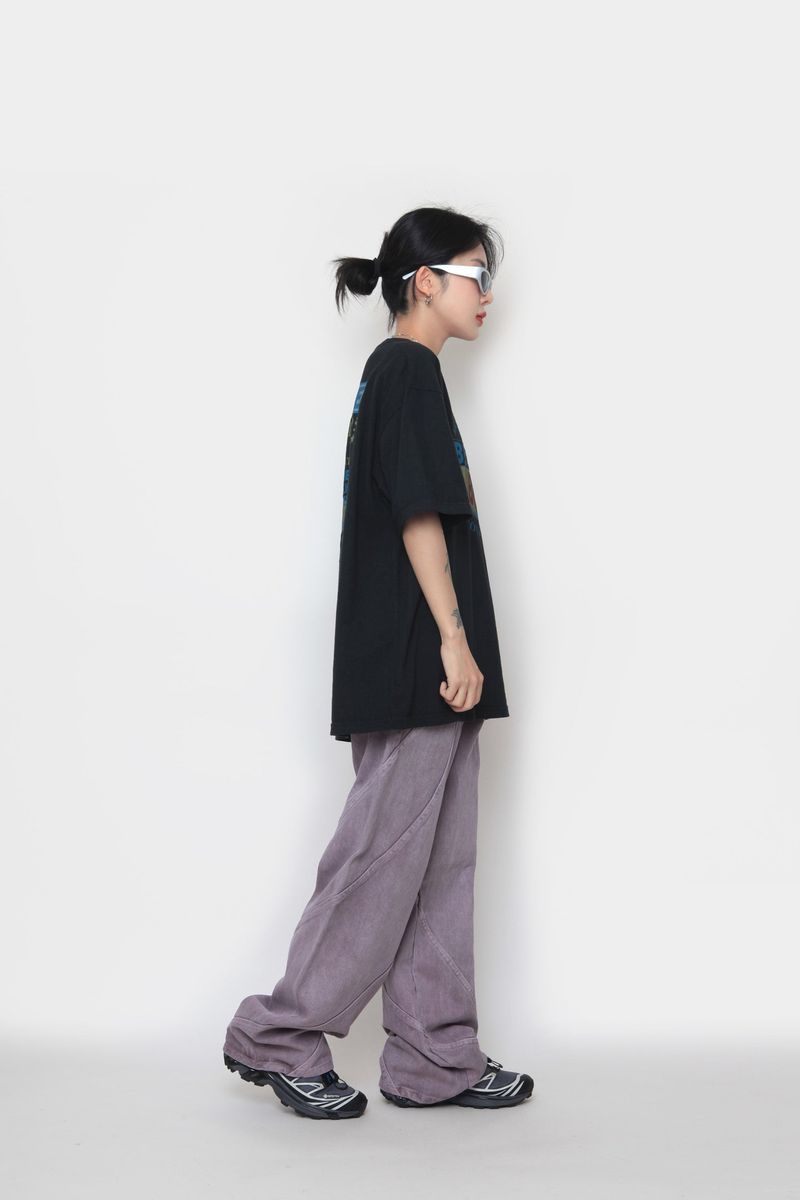 Wave Pigment Denim Pants