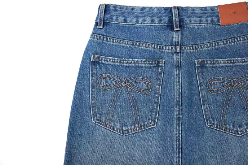 DENIM MAXI SKIRT_BLUE code 26021