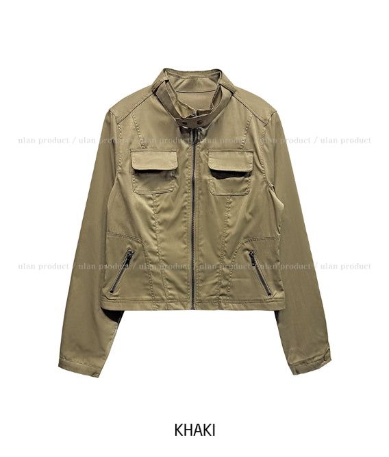 Turns Two-Pocket Biker Jacket