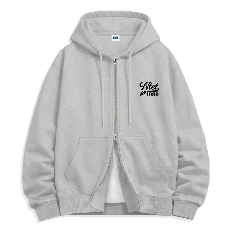 script star logo 2-way zip-up (4color)