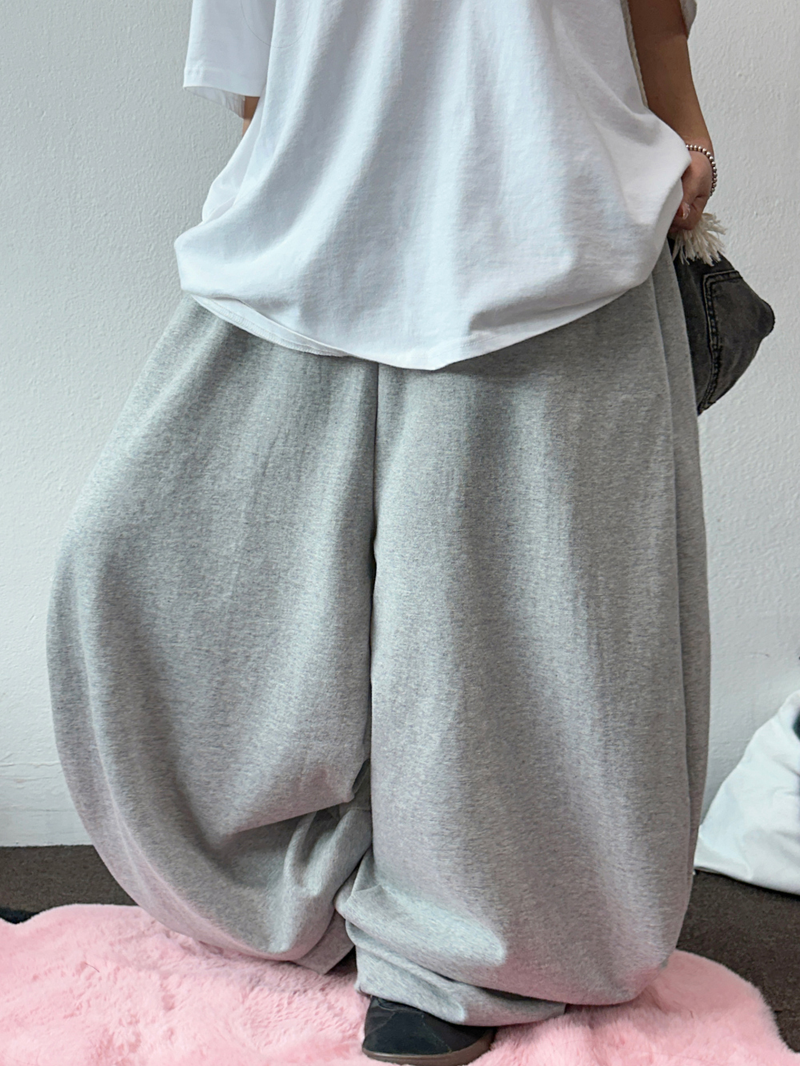 CCORTTI(コルッティ)の「10000 ソルドアウト 🤍 コリアン / S-XL 🤍 ベーシックバルーンジョガーワイドロングパンツ🤍🩶 - 2 カラーズ(パンツ)」