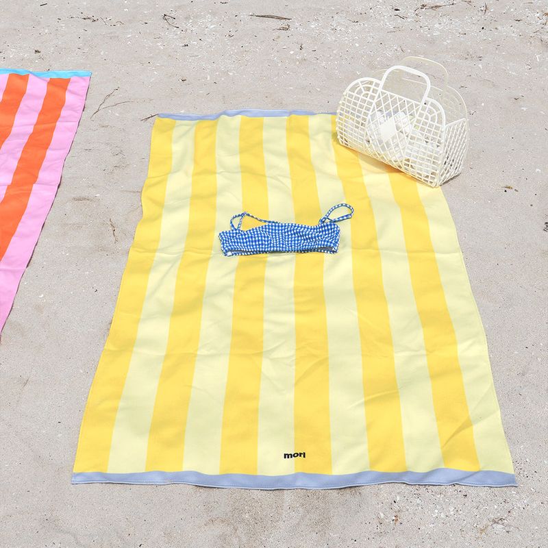 Stripe towel mat (7color)