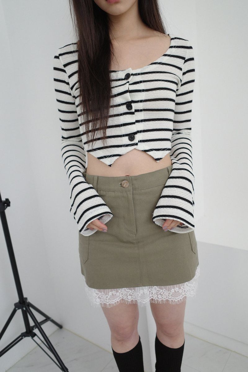 Leeds Crop Stripe CD (2 colors)