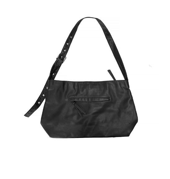 vintage eyelet belt two-way bag