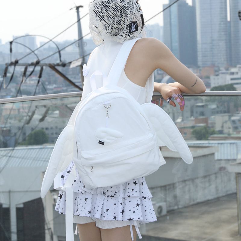 CLUT STUDIO（クラットスタジオ）の「Angel Wing Backpack - WHITE（Bags）」