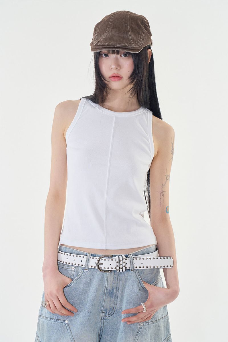 Raucohouse（ラウコハウス）の「Vatra ribbed sleeveless（Tops）」