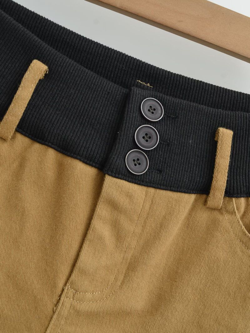 Reni Contrast Band Shorts