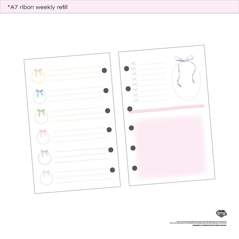 A7 ribon refill set