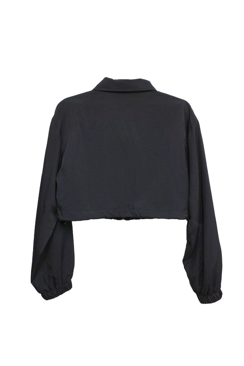 Core string bomber jacket jk (2 colors)