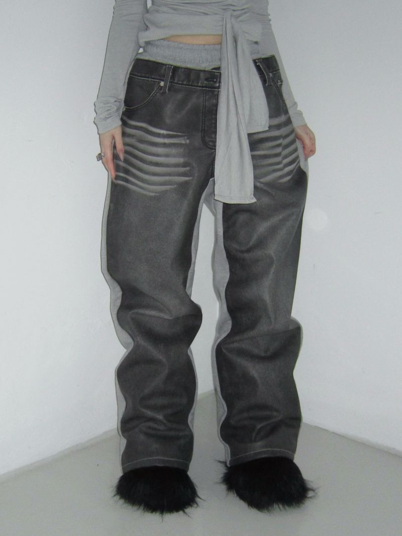 Vegan leather sweat-PT
