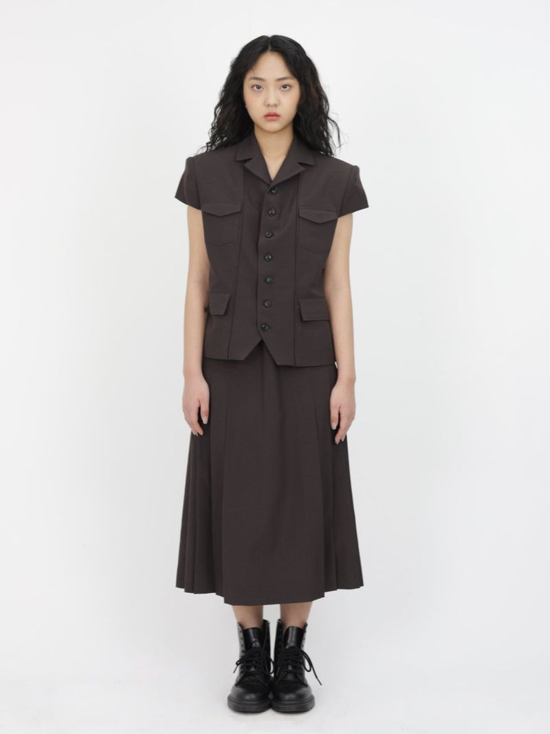 WOOL MULTI POCKET JACKET