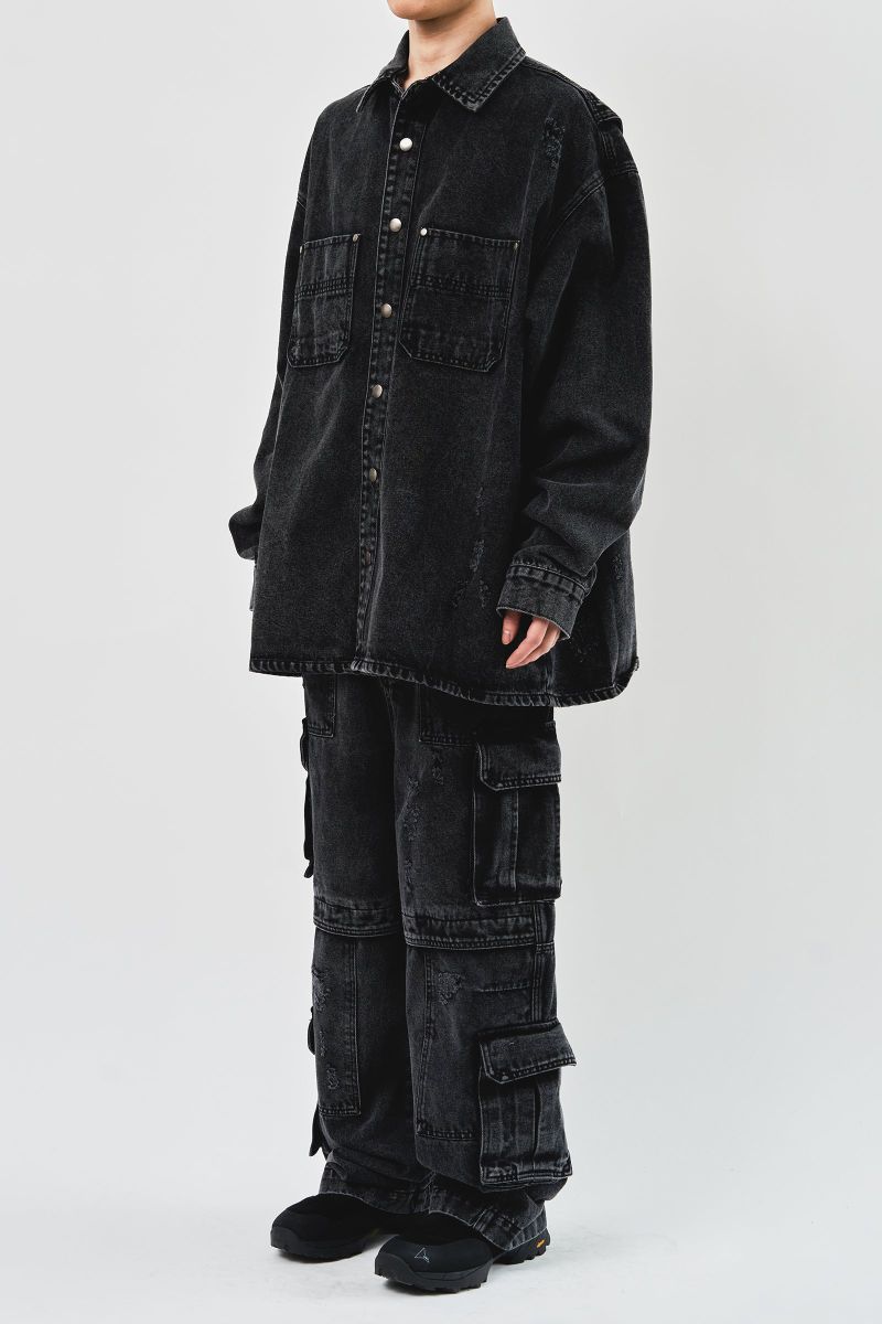 Sord Washed Denim Jacket (2color)