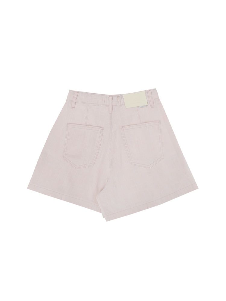 W1013 LINEN SHORT_PINK