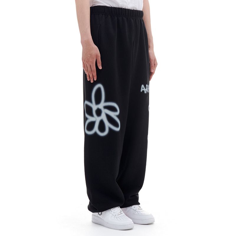 939 DAISY SWEAT PANTS (BLACK)