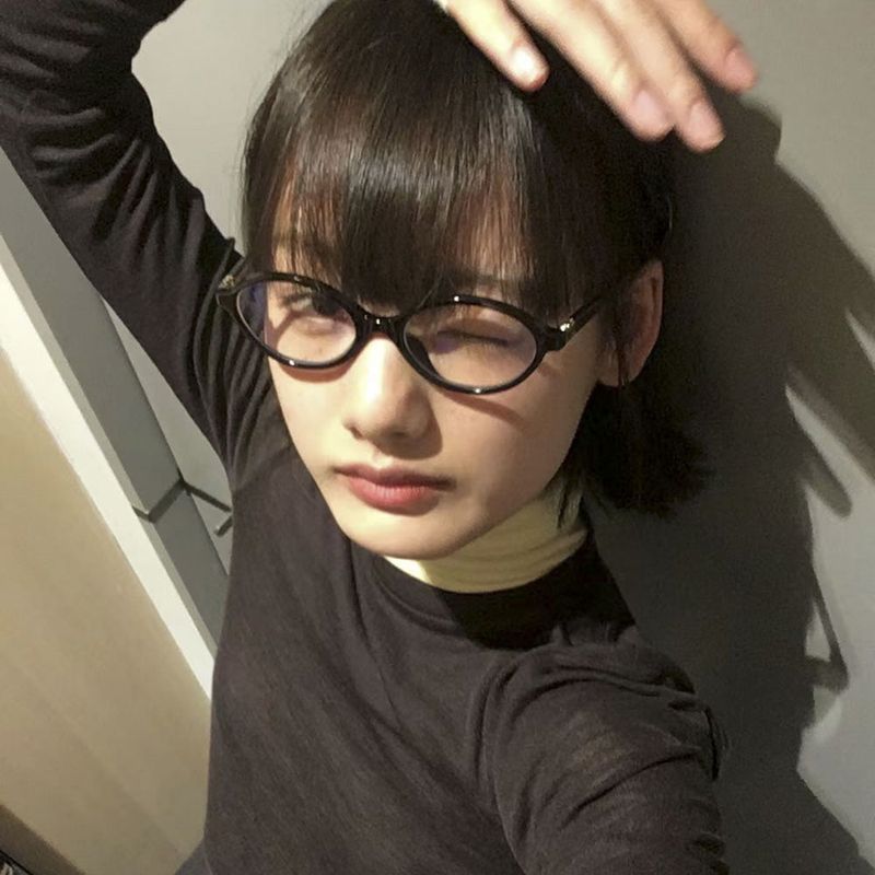 Neoretro Geek Chic 23015 Glasses BLACK