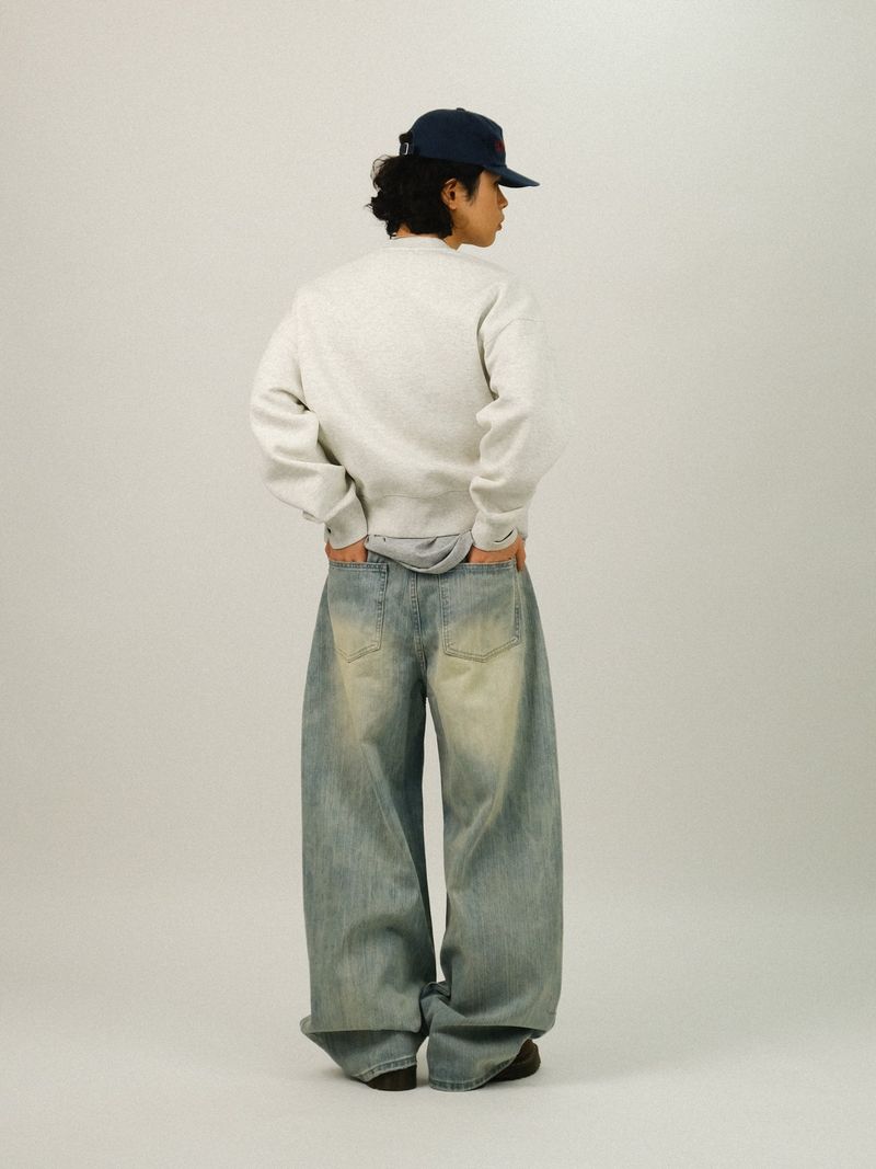 TD Yellow Washing Wide Denim