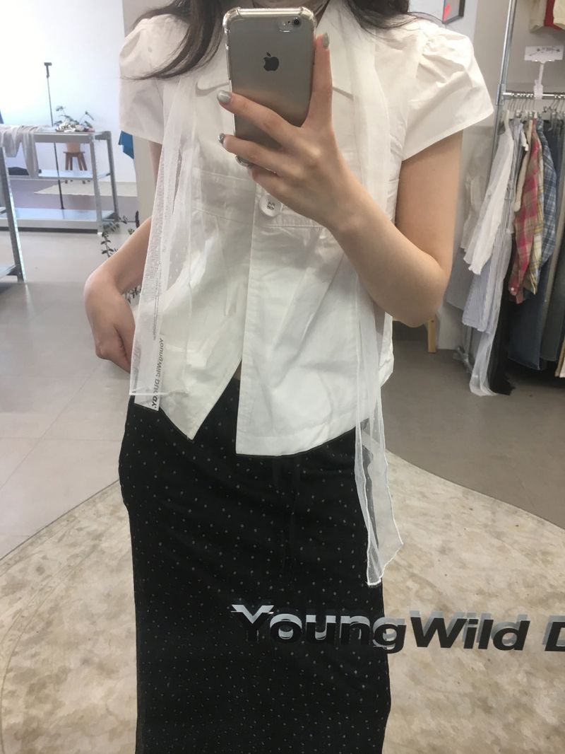 Poetry Dot Long Skirt (2color)