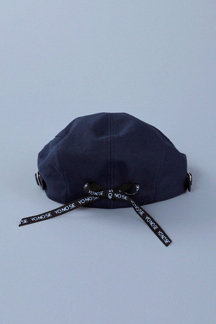 RIBBON HUNTING CAP / NAVY