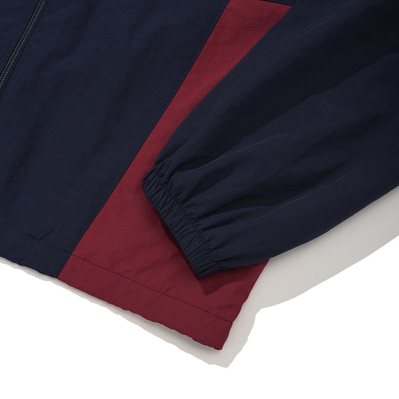 COLOR BLOCK RAGLAN JUMPER [DARK NAVY]