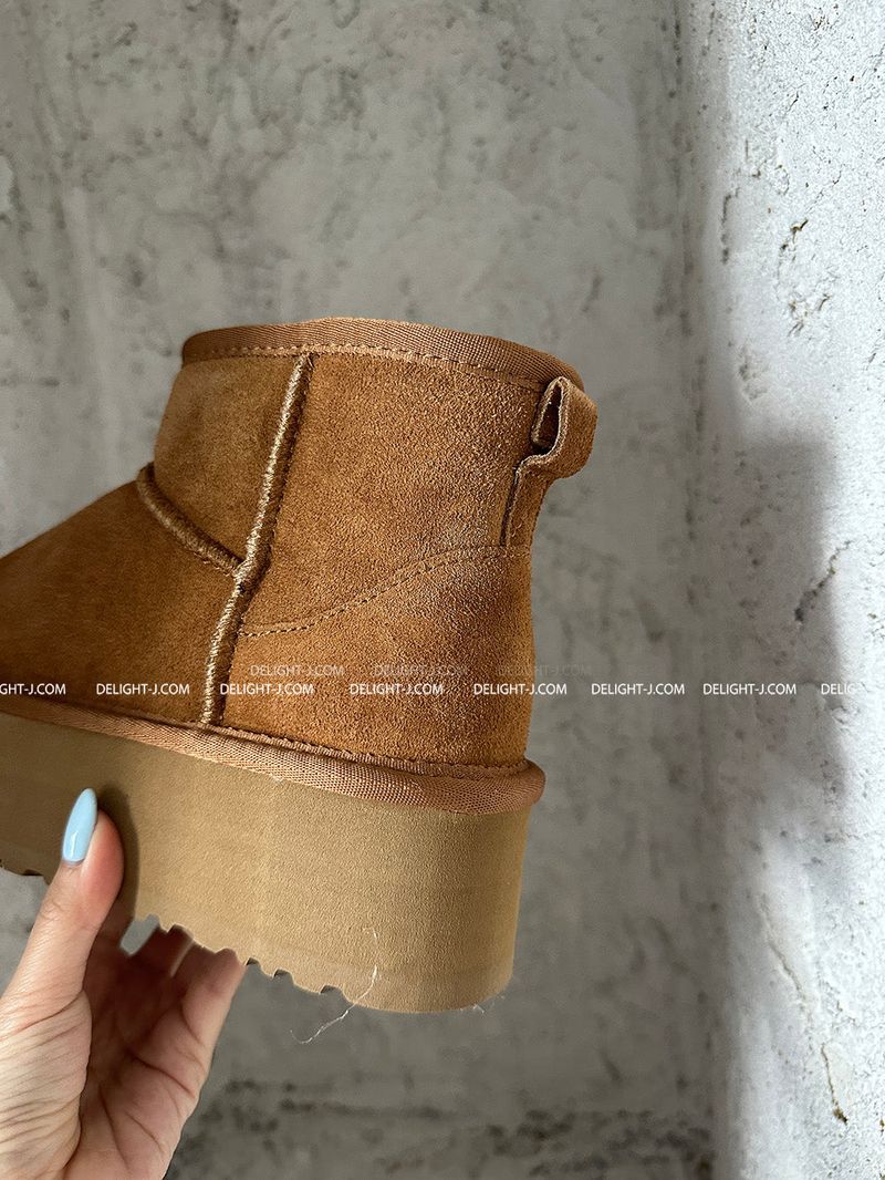Cowhide Original Platform Ugg Boots