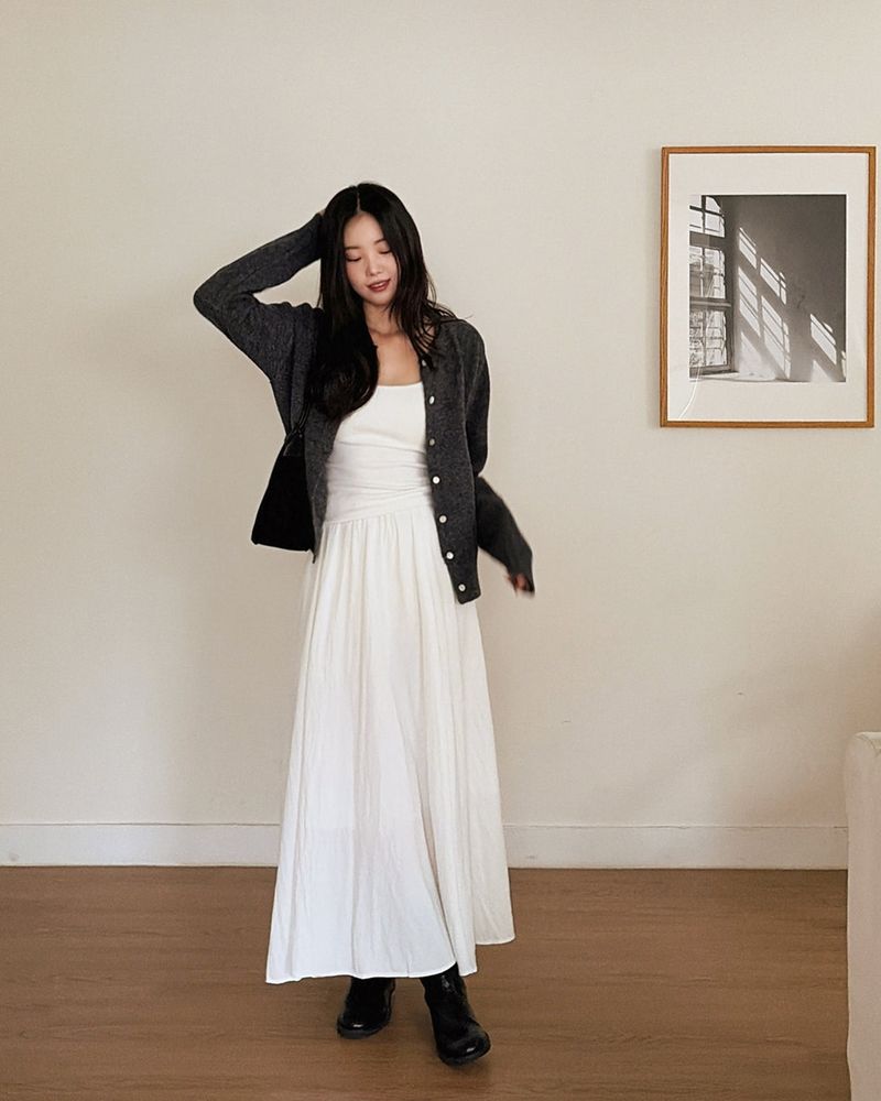 Sudi banding long skirt