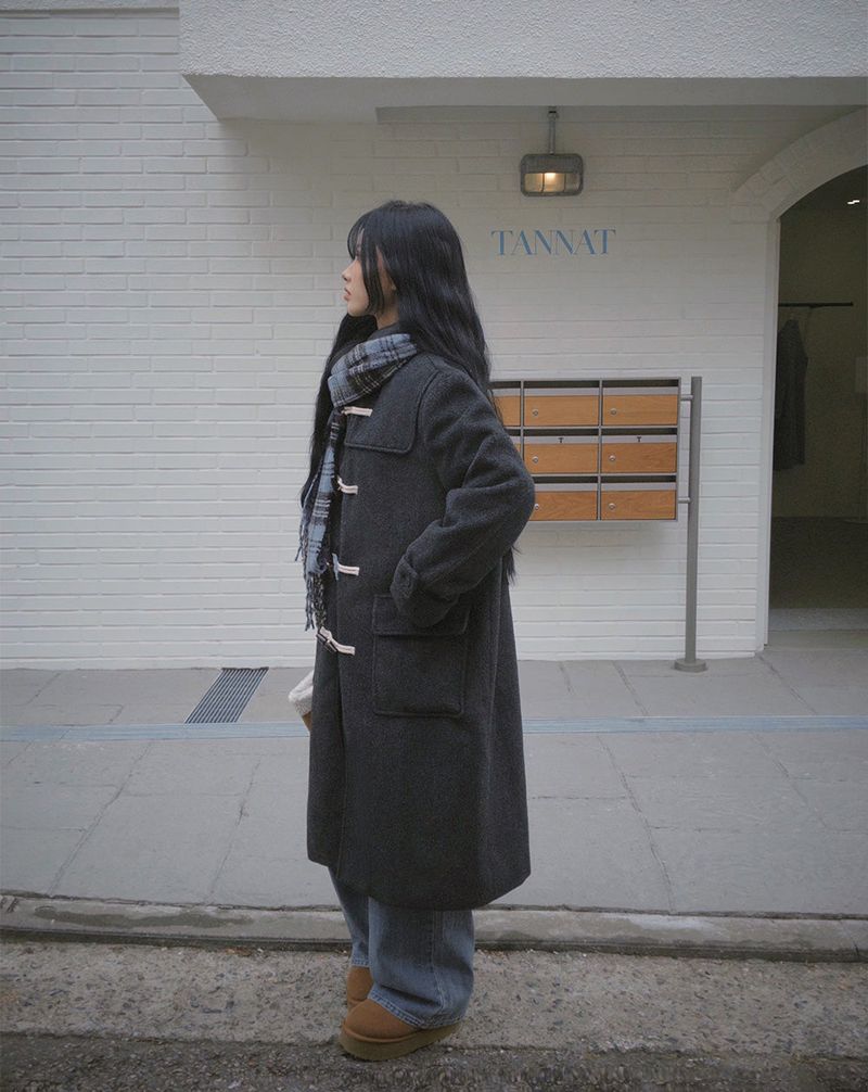 [BELLIDE MADE] Wendy's Duffle Long Coat with Toft