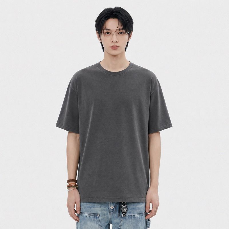 NTET（エヌティーイーティー）の「standard pigment-dyed short-sleeve t-shirt (3color)（Tops）」
