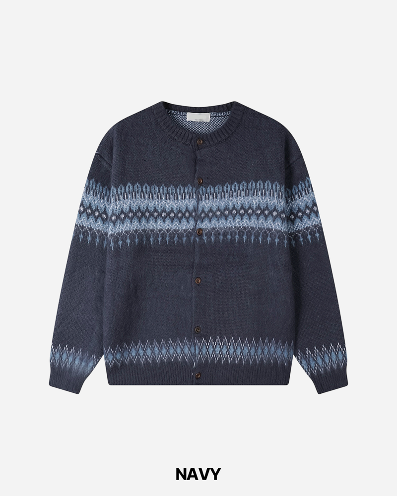 Cozy Nordic Knit Cardigan
