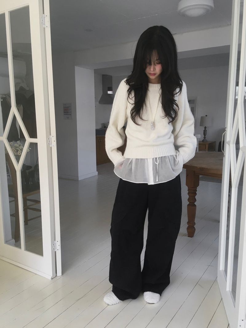 Heart Washed Cargo Pants
