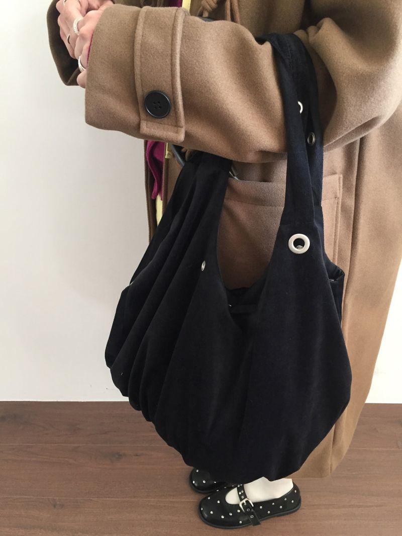 Leti Eyelet Shirring Bag (2color)