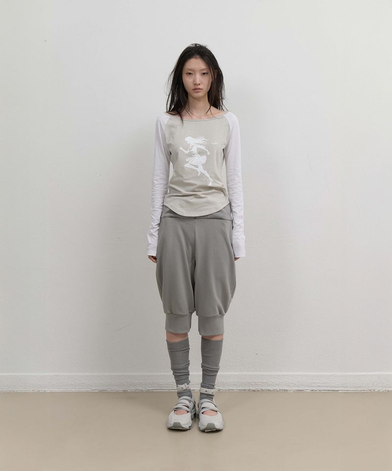 ojos（オホス）の「Star Reglan Long Sleeve / Off White（Tops）」
