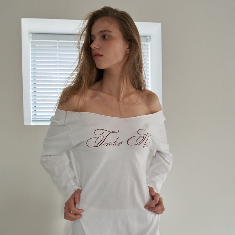 OVT-U（オーブイティーユー）の「Cut-Off Long Sleeve_Red（Tops）」