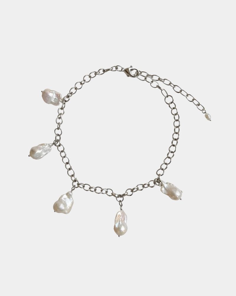 fungus(ファンガス)の「Baroque Pearl Chain Necklace(Accessories)」
