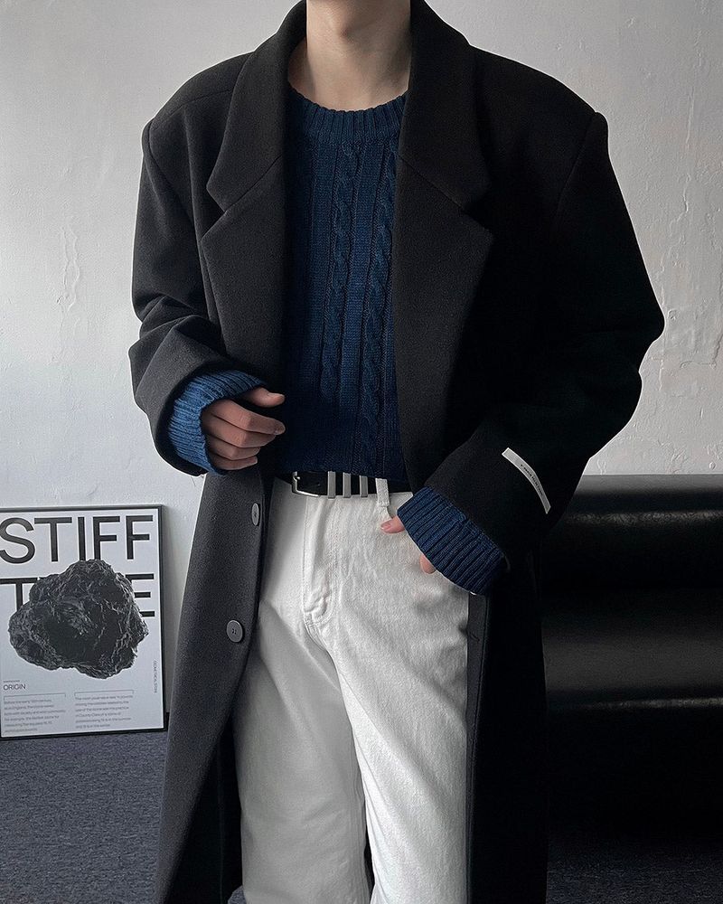 YM Lauren Wool Dart Coat (4 colors)