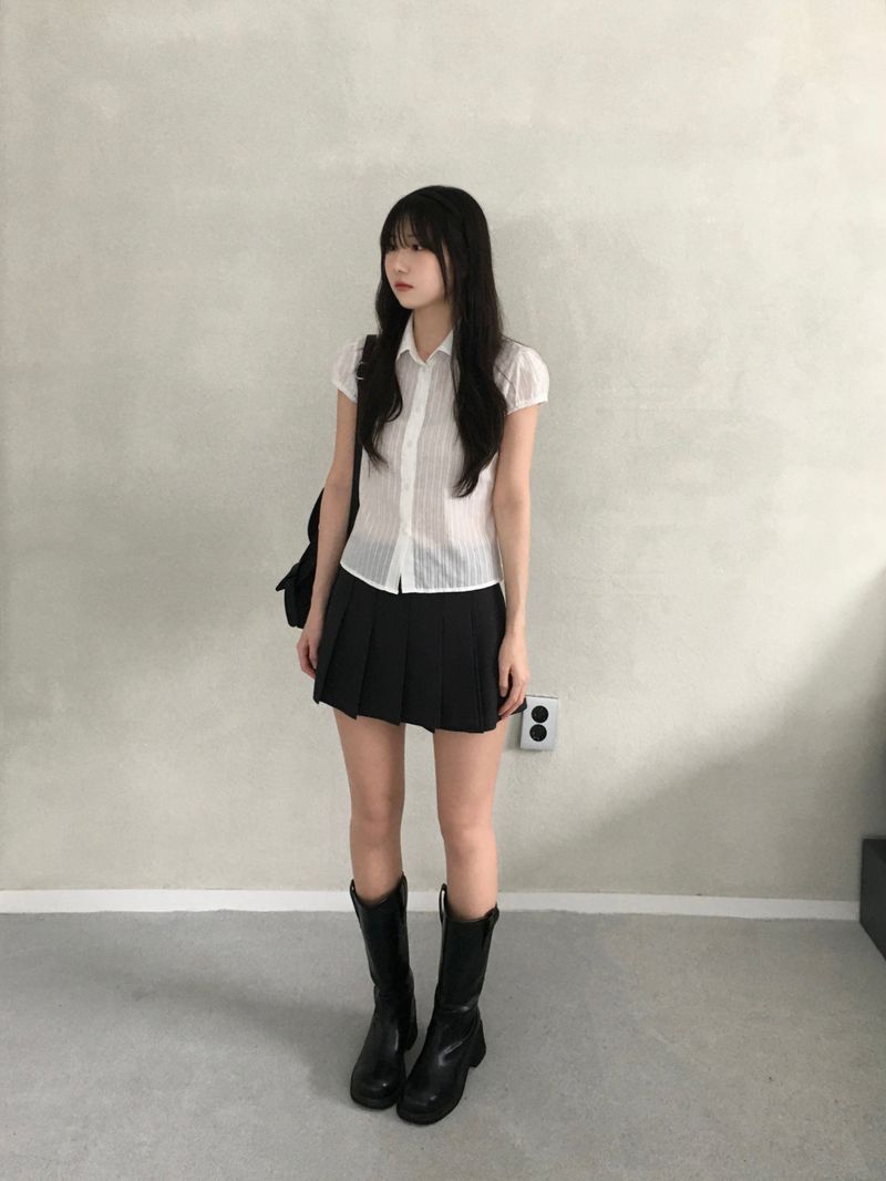 Elly Puff Blouse (2 colors)