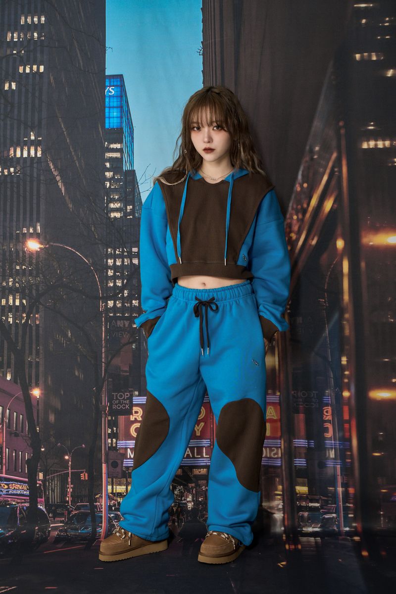 HEART JOGGER PT (BLUE)