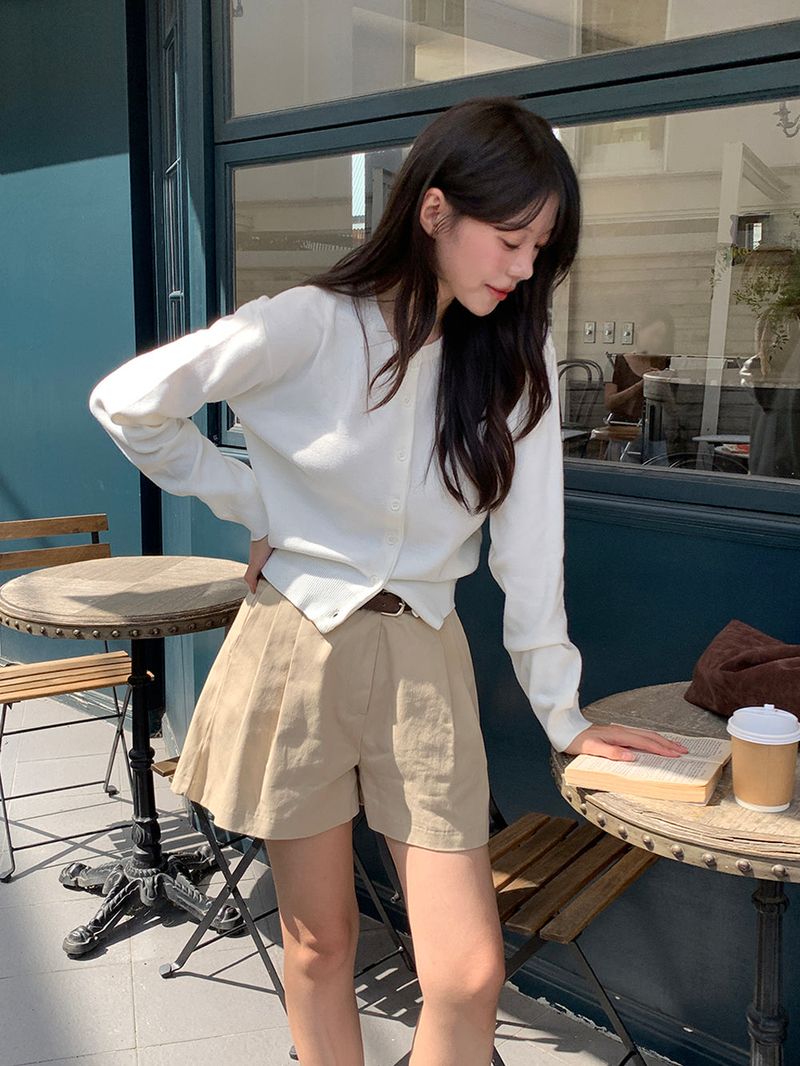 [MADE] Dears Cotton Pintuck Shorts