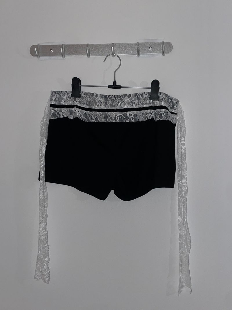 Side Ribbon Lace Shorts(Pants)