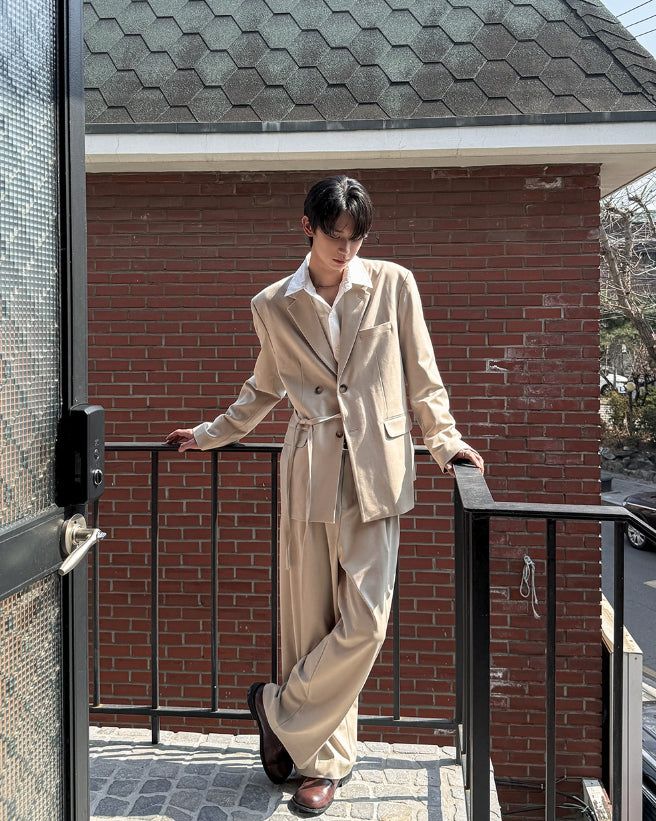 Louis Robe Overblazer Pants Set