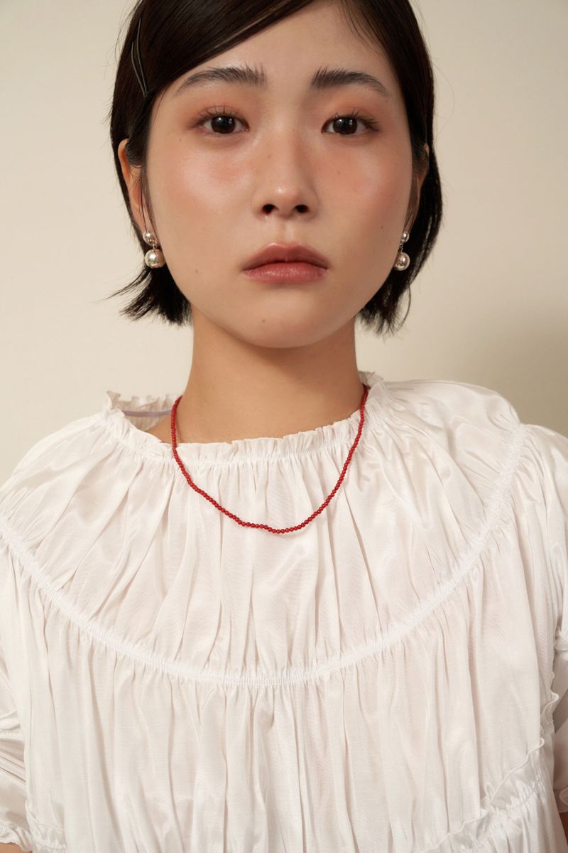 red coral necklace