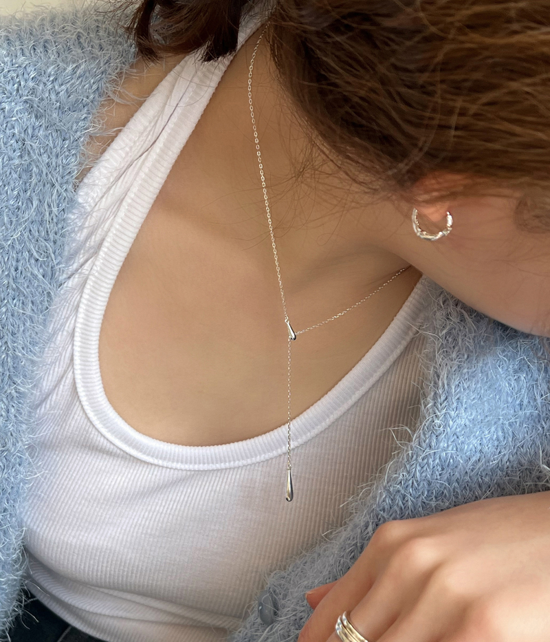 Piece earring (silver)