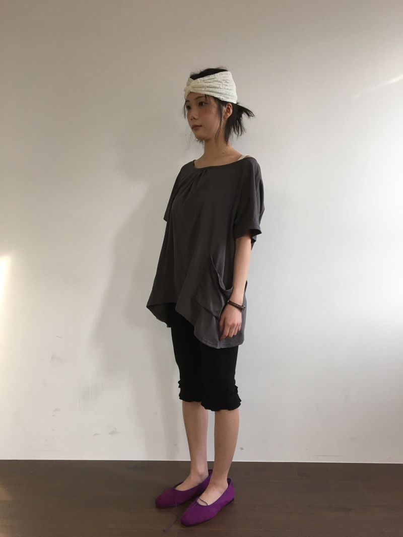 Segno frill capri pants (2color)