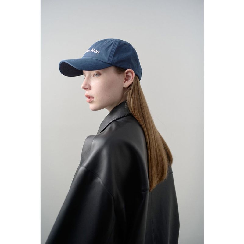 Nus. x Huke Archive ball cap (NAVY)