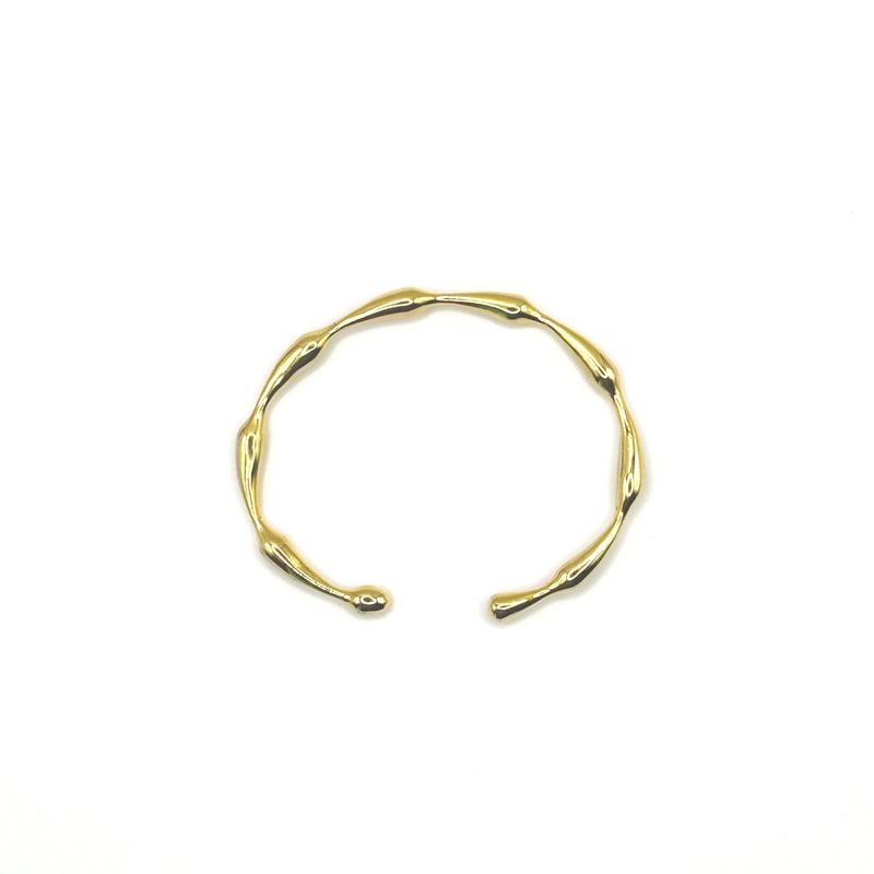 ウェーブバングル(Gold)