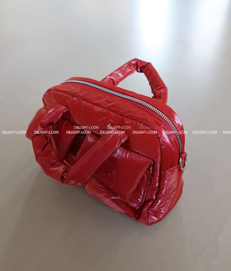 Padded pocket Cross strap set tote & shoulder bag