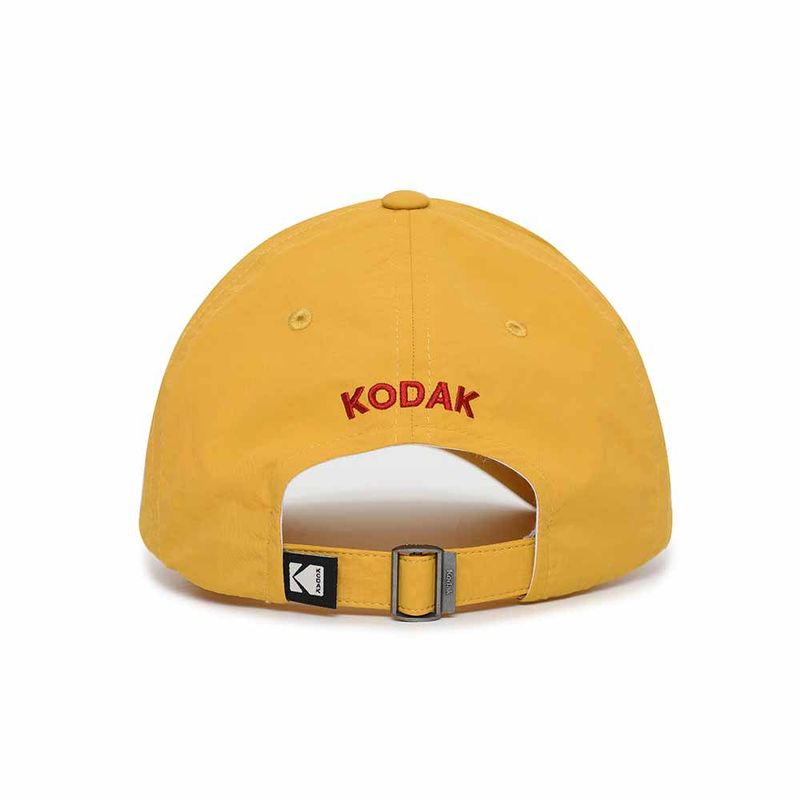 SQUARE LOGO NYLON RELAXED FIT BALL CAP【YELLOW】