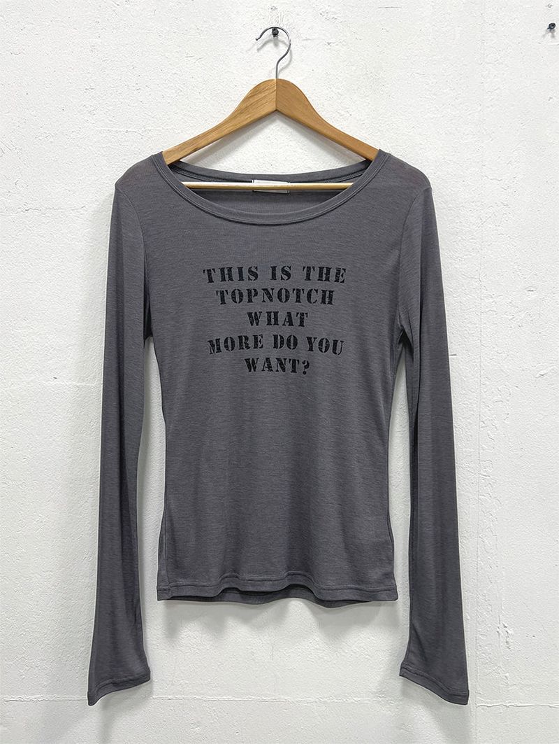 WIDE-NECK PRINTED LONG SLEEVE (3C)