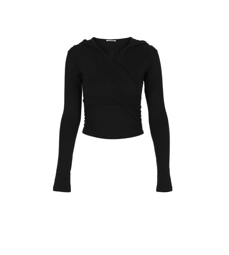 [MADE] Custom Shirring Wrap Hoodie